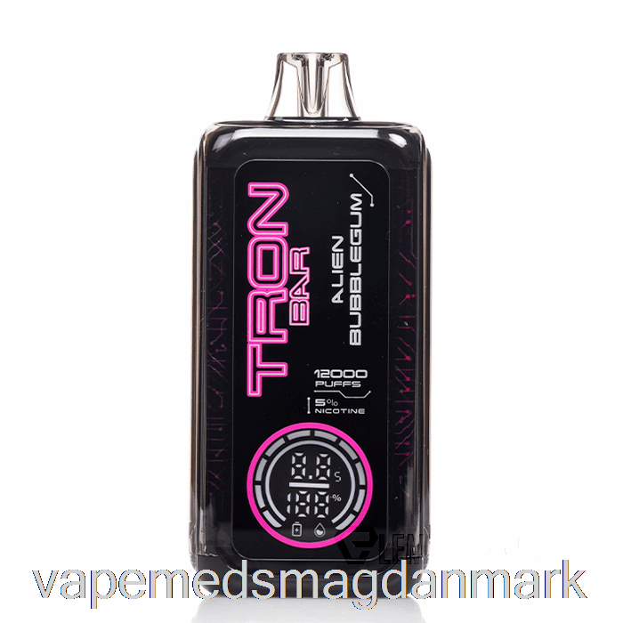 Vape Juice Tron ​​bar 12k Engangs Alien Bubblegum